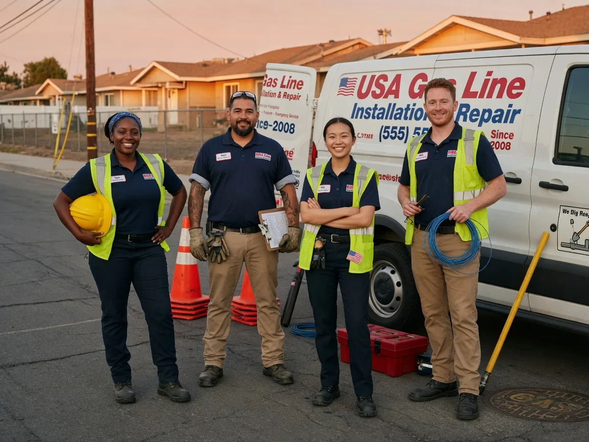 Gas Line Installation company in Caledonia, ND